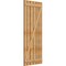 Ekena Millwork Spaced Board-n-Batten Shutters w/Z-Bar, Rough Sawn Western Red Cedar, 34 3/4W x 84H, PR RBS06Z35X084RWR - alternate 5